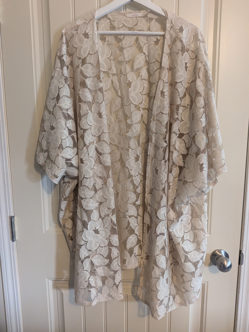 Floral Lace Kimono Cover-Up